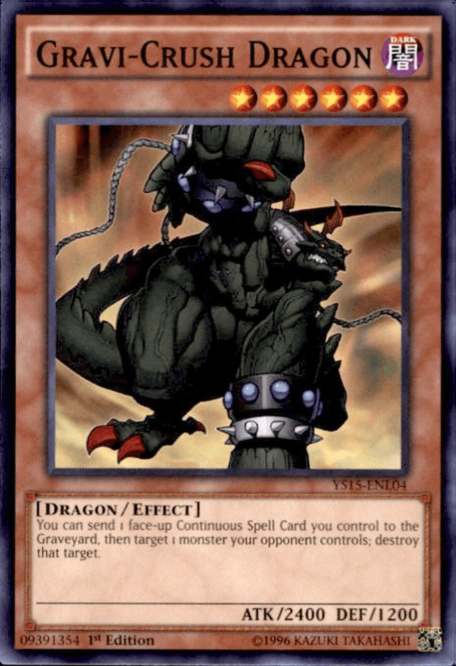 Gravi-Crush Dragon [YS15-ENL04] Common - Josh's Cards