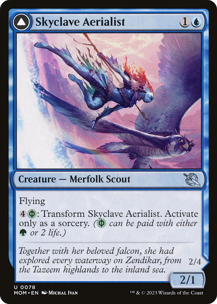 Skyclave Aerialist // Skyclave Invader (MOM-078) - March of the Machine