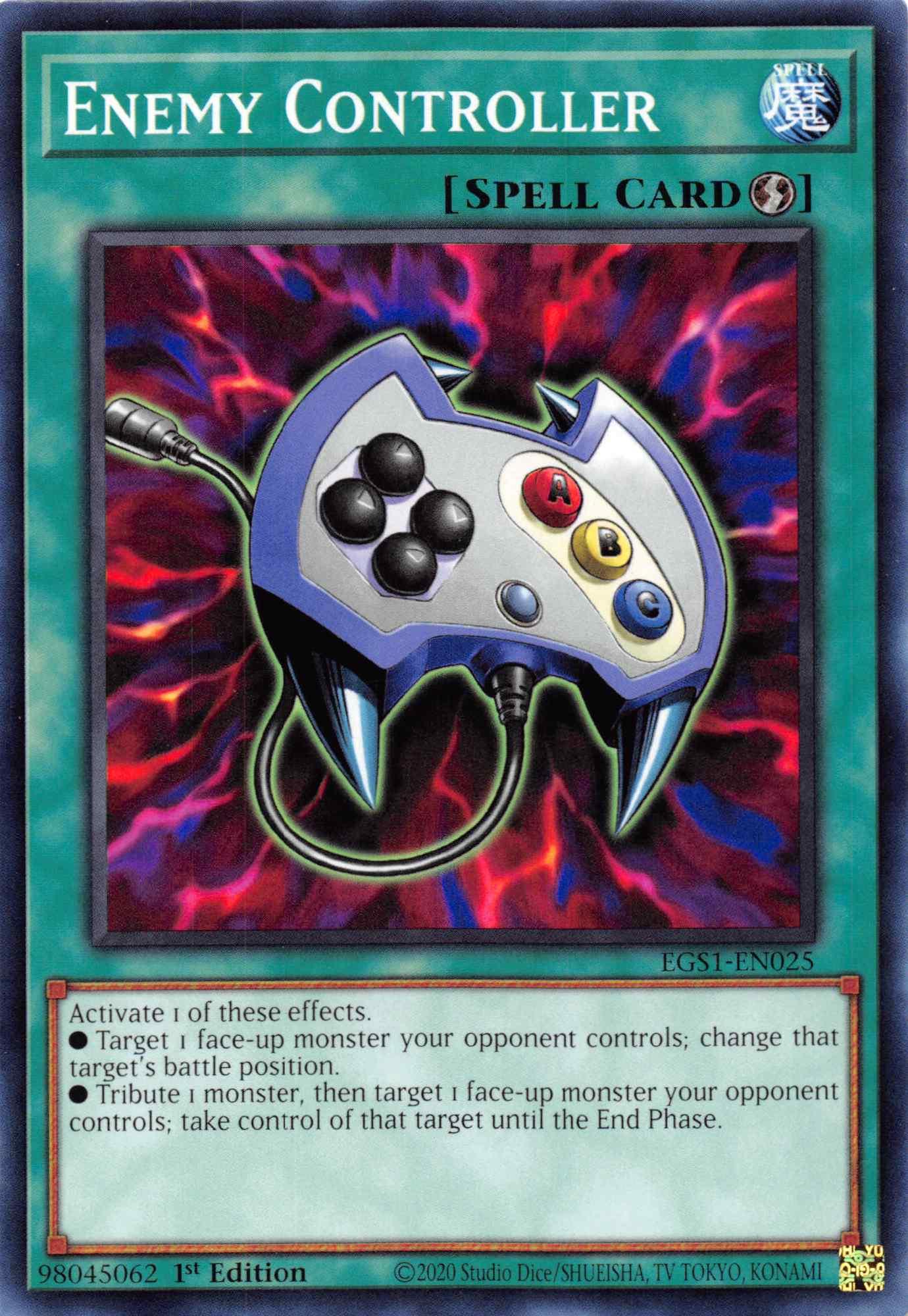 Enemy Controller [EGS1-EN025] Common - Josh's Cards