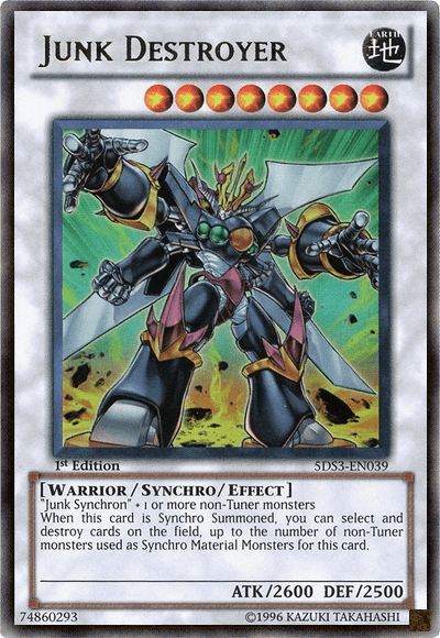 Junk Destroyer [5DS3-EN039] Ultra Rare - Josh's Cards