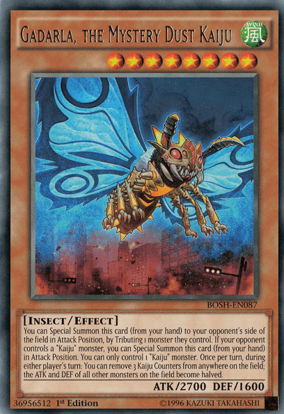 Gadarla, the Mystery Dust Kaiju [BOSH-EN087] Rare - Josh's Cards