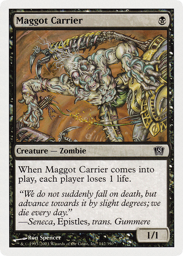 Maggot Carrier [Eighth Edition] Foil