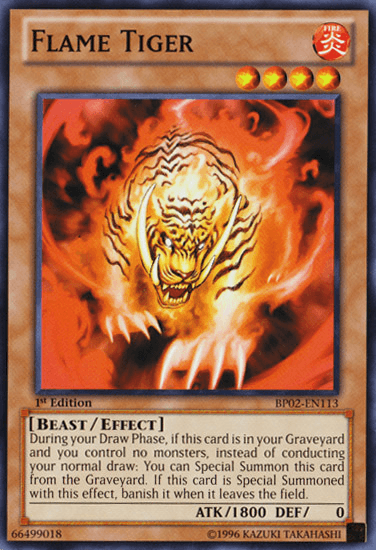 Flame Tiger [BP02-EN113] Common - Josh's Cards