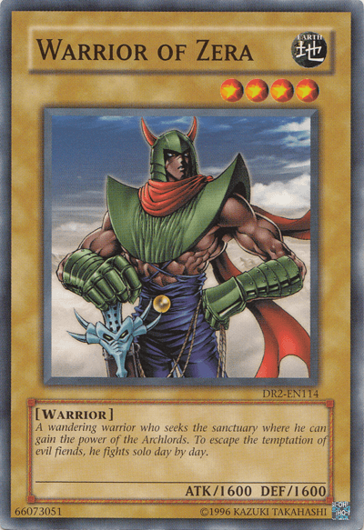 Warrior of Zera [DR2-EN114] Common - Josh's Cards