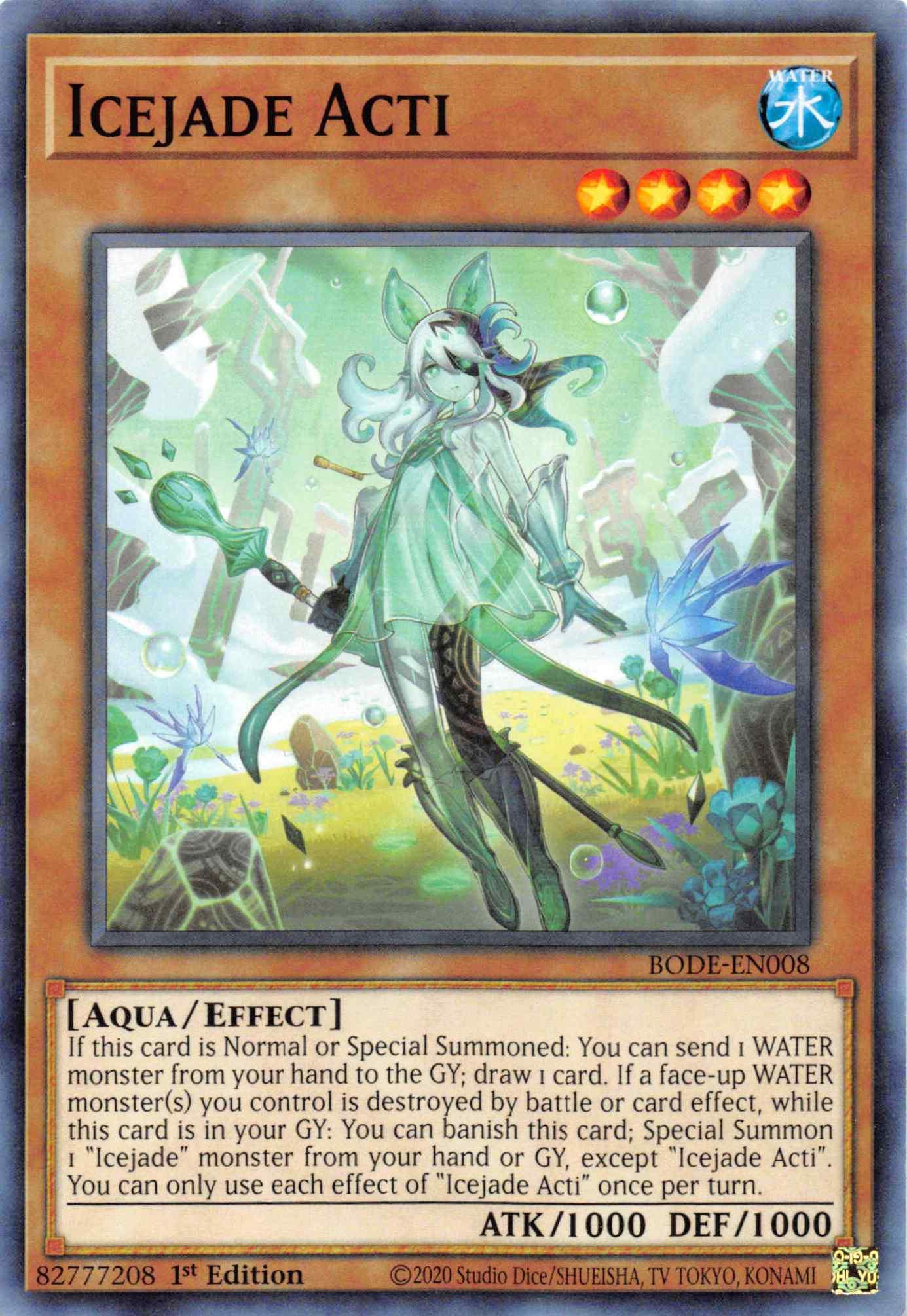 Icejade Acti [BODE-EN008] Common - Josh's Cards
