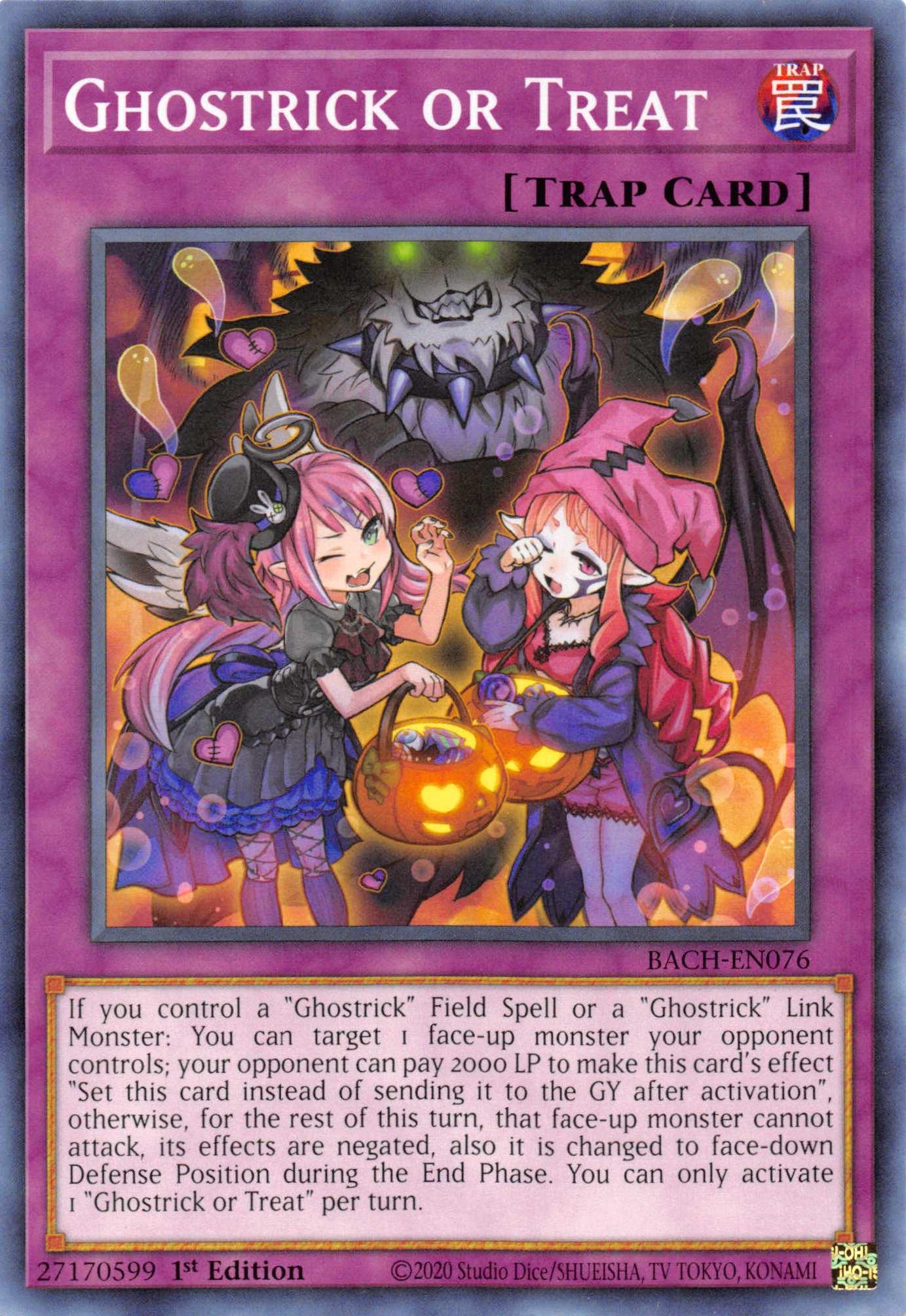 Ghostrick or Treat [BACH-EN076] Common - Josh's Cards