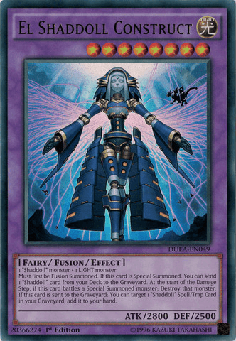 El Shaddoll Construct [DUEA-EN049] Ultra Rare - Josh's Cards