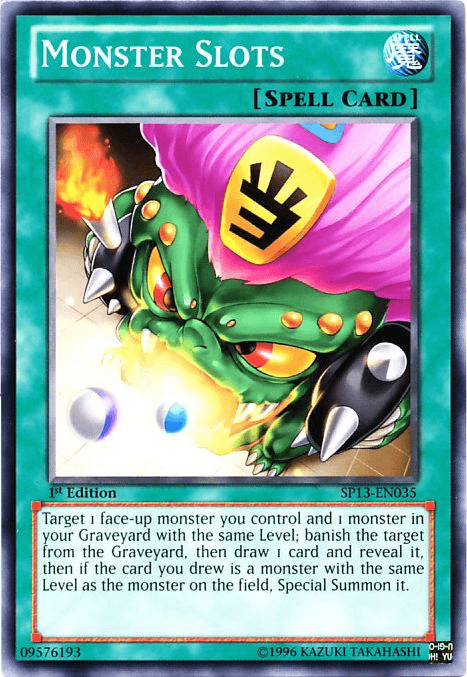Monster Slots [SP13-EN035] Common - Josh's Cards