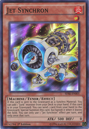 Jet Synchron [SDSE-EN001] Super Rare - Josh's Cards
