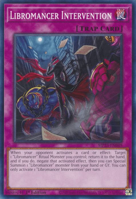 Libromancer Intervention [MP23-EN049] Common - Josh's Cards
