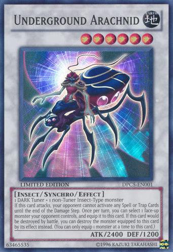 Underground Arachnid [DPC5-EN001] Super Rare - Josh's Cards