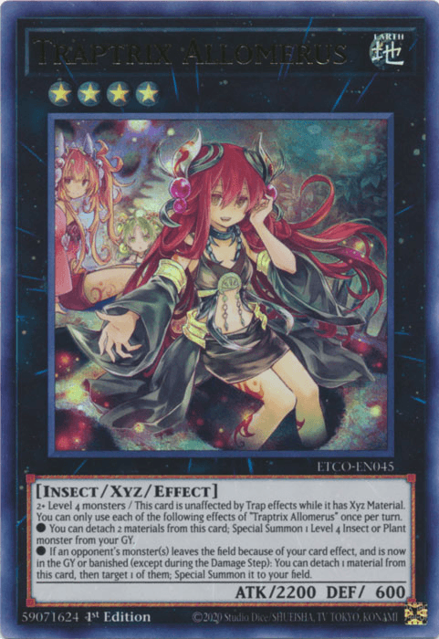 Traptrix Allomerus [ETCO-EN045] Starlight Rare - Josh's Cards