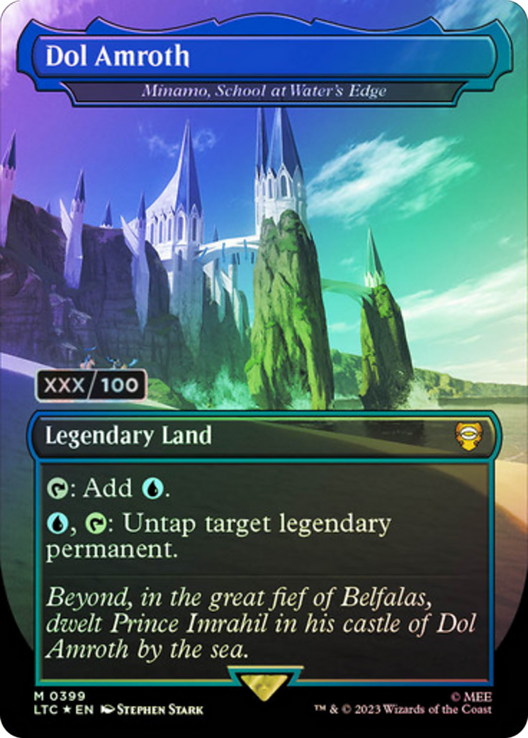 Minamo, School at Water's Edge (LTC-399) - Tales of Middle-earth Commander / Dol Amroth (Borderless) Foil