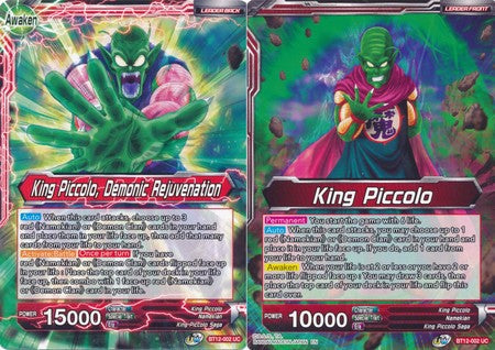 King Piccolo // King Piccolo, Demonic Rejuvenation (BT12-002) [Vicious Rejuvenation] Parallel Foil