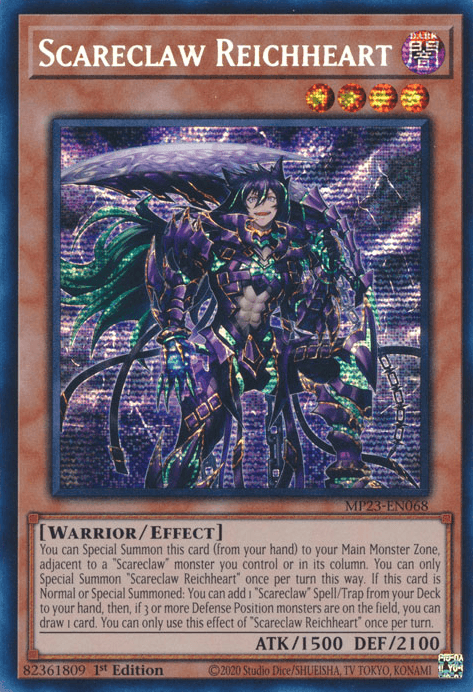 Scareclaw Reichheart [MP23-EN068] Prismatic Secret Rare - Josh's Cards