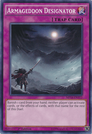 Armageddon Designator [MP14-EN112] Common - Josh's Cards