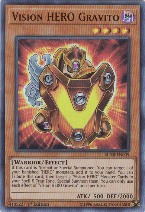 Vision Hero Gravito [BLHR-EN009] Ultra Rare - Josh's Cards