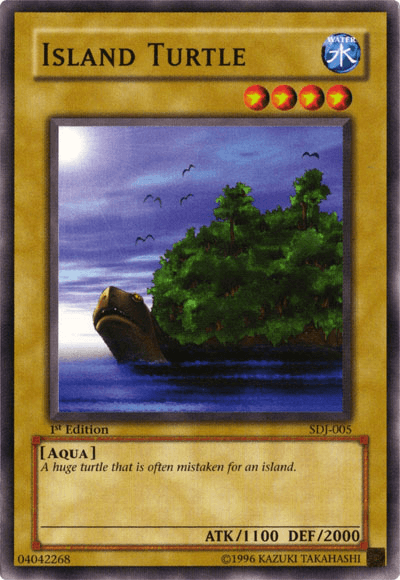 Island Turtle [SDJ-005] Common - Josh's Cards