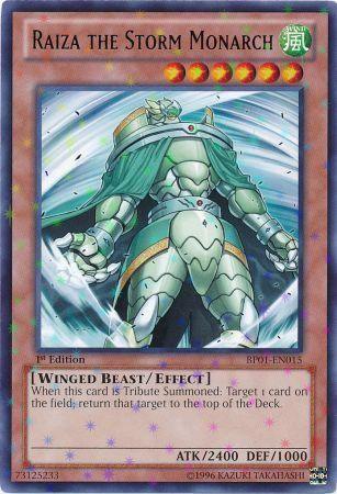 Raiza the Storm Monarch [BP01-EN015] Starfoil Rare - Josh's Cards
