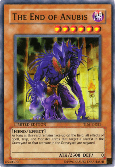 The End of Anubis [TLM-ENSE4] Ultra Rare - Josh's Cards