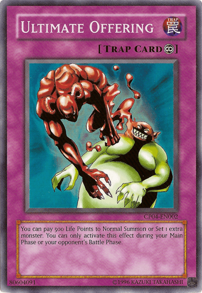 Ultimate Offering [CP04-EN002] Super Rare - Josh's Cards