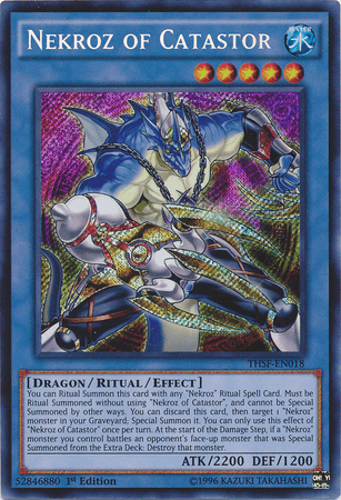 Nekroz of Catastor [THSF-EN018] Secret Rare - Josh's Cards