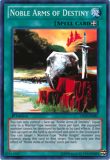 Noble Arms of Destiny [LTGY-EN087] Super Rare - Josh's Cards