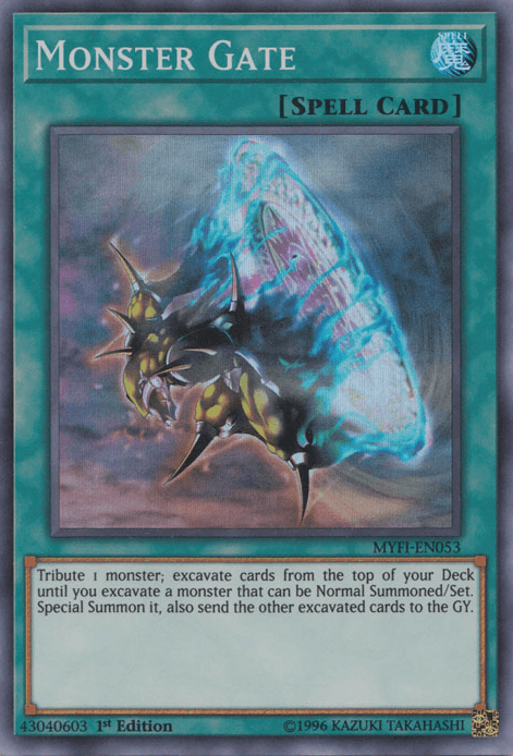 Monster Gate [MYFI-EN053] Super Rare - Josh's Cards