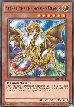 Aether, the Empowering Dragon [DEM3-EN008] Common - Josh's Cards
