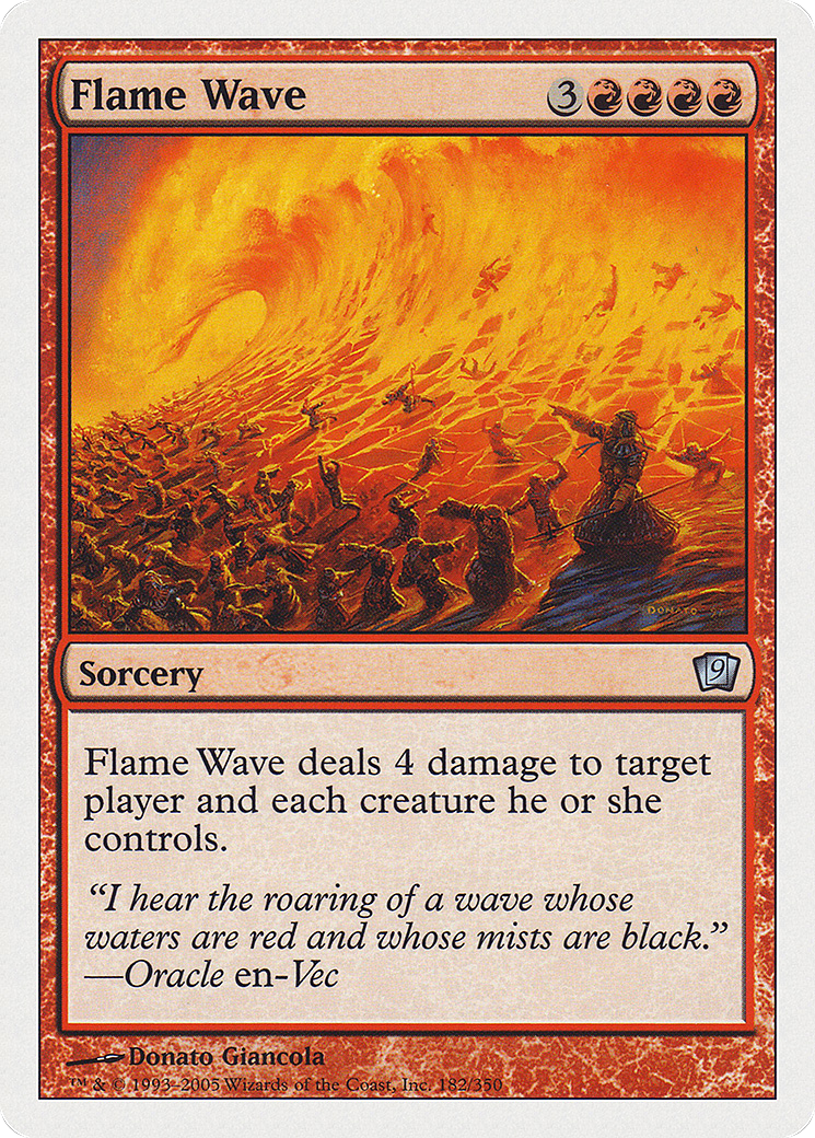 Flame Wave [Ninth Edition] Foil