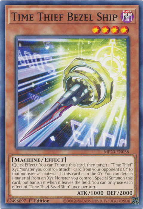 Time Thief Bezel Ship [MP20-EN038] Common - Josh's Cards