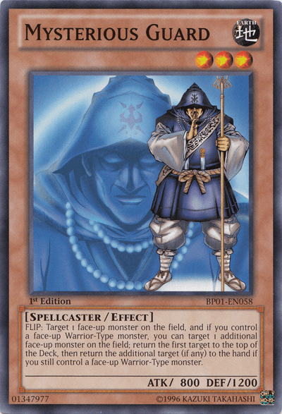 Mysterious Guard [BP01-EN058] Common - Josh's Cards