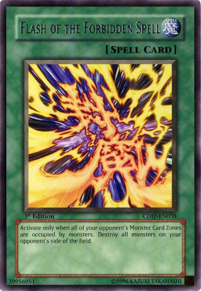 Flash of the Forbidden Spell [CDIP-EN038] Rare - Josh's Cards