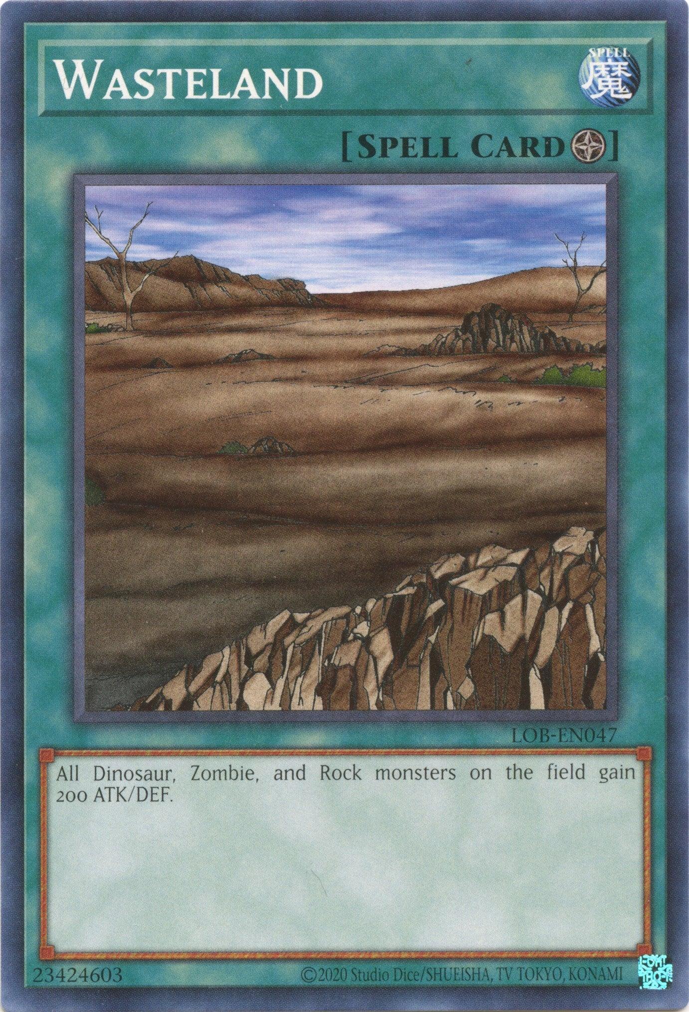 Wasteland (25th Anniversary) [LOB-EN047] Common - Josh's Cards