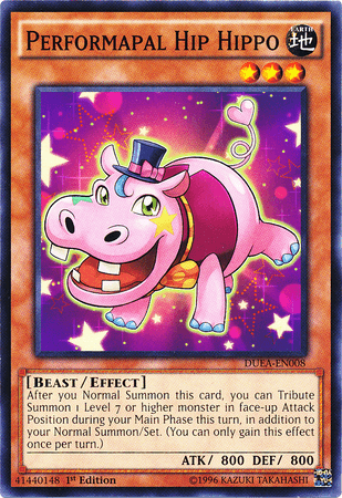 Performapal Hip Hippo [DUEA-EN008] Common - Josh's Cards