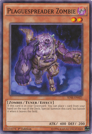 Plaguespreader Zombie [SDSE-EN021] Common - Josh's Cards