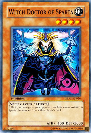 Witch Doctor of Sparta [GLAS-EN026] Common - Josh's Cards