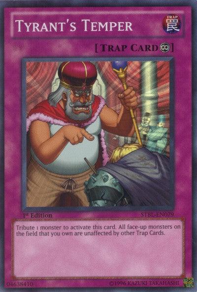 Tyrant's Temper [STBL-EN079] Super Rare - Josh's Cards