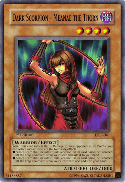 Dark Scorpion - Meanae the Thorn [DCR-061] Common - Josh's Cards