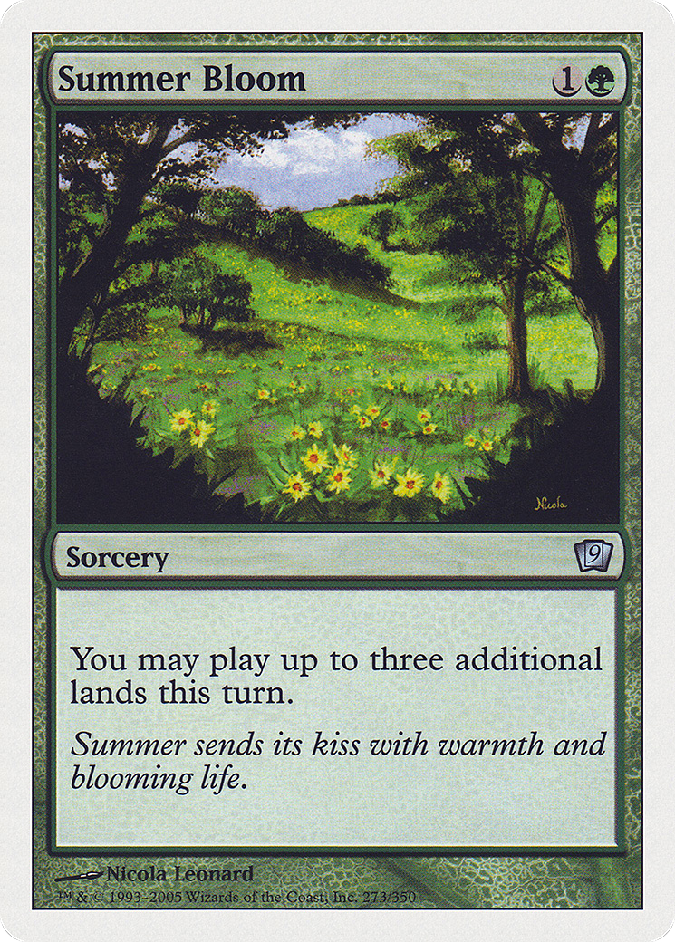 Summer Bloom [Ninth Edition] Foil