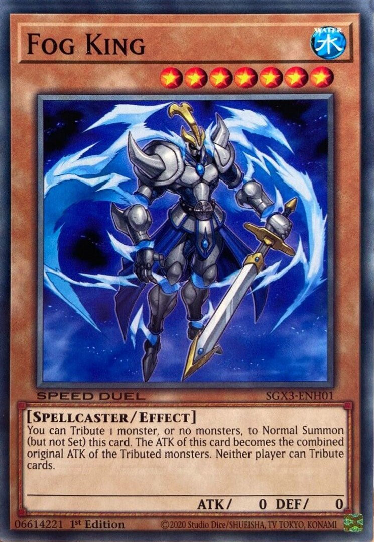 Fog King (SGX3-ENH01) - Speed Duel GX: Duelists of Shadows 1st Edition