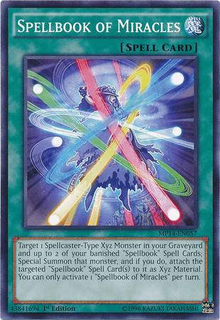 Spellbook of Miracles [MP14-EN057] Common - Josh's Cards