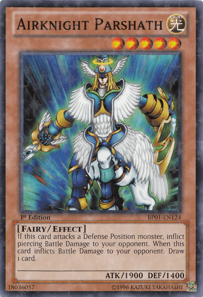 Airknight Parshath [BP01-EN124] Starfoil Rare - Josh's Cards