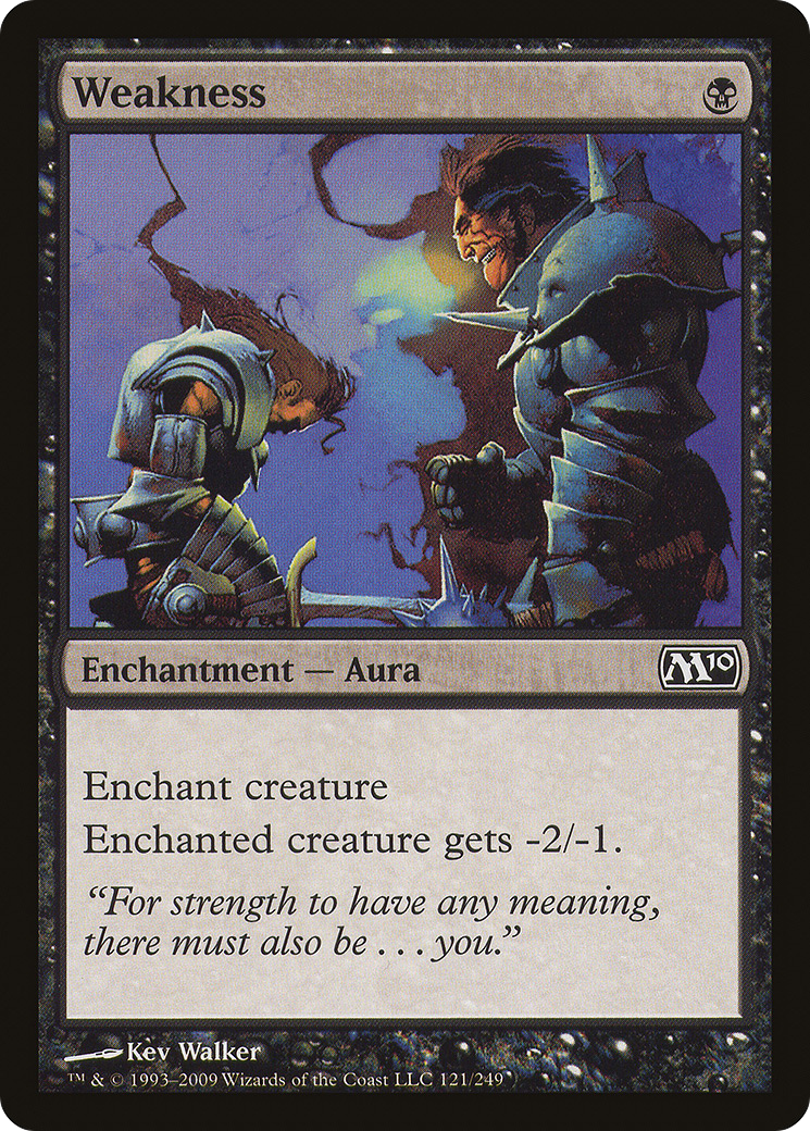 Weakness (M10-121) - Magic 2010