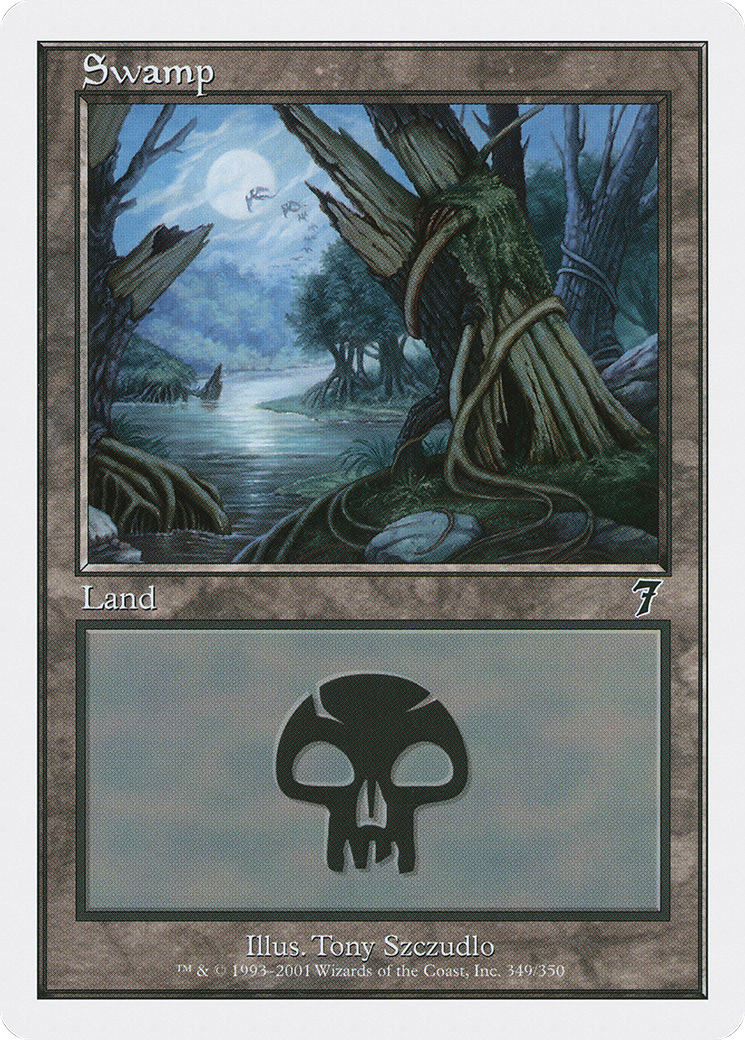 Swamp (349) [Seventh Edition] Foil