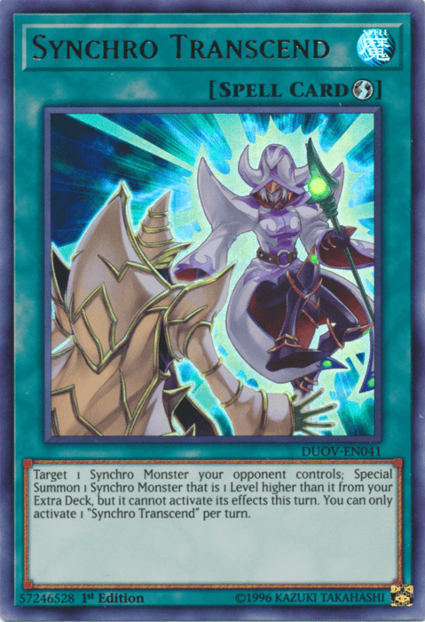 Synchro Transcend [DUOV-EN041] Ultra Rare - Josh's Cards