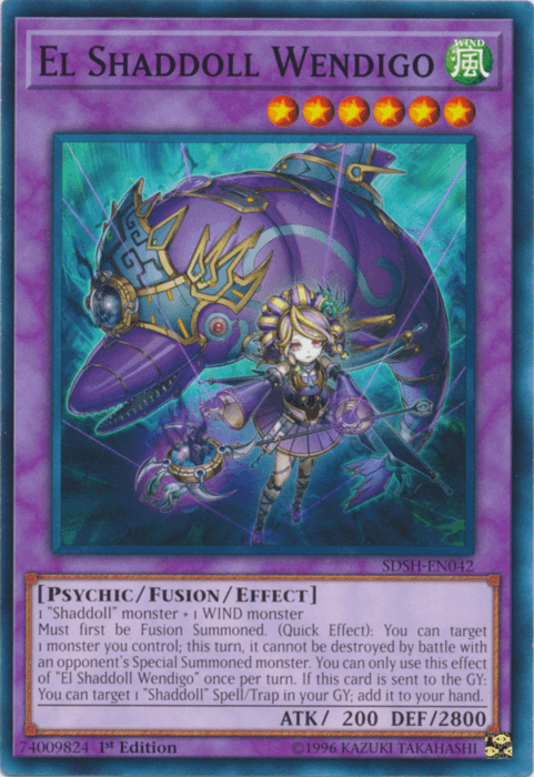 El Shaddoll Wendigo [SDSH-EN042] Common - Josh's Cards