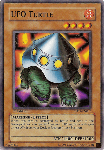 UFO Turtle [5DS1-EN016] Common - Josh's Cards