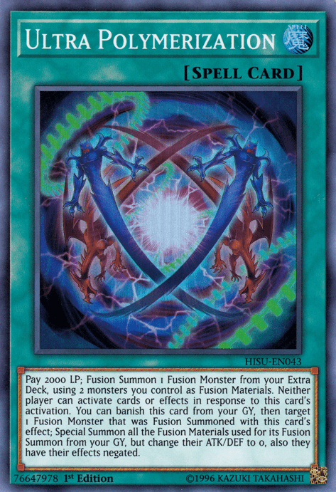 Ultra Polymerization [HISU-EN043] Super Rare - Josh's Cards