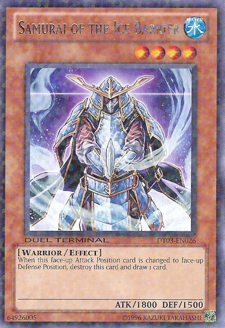 Samurai of the Ice Barrier [DT03-EN026] Rare - Josh's Cards